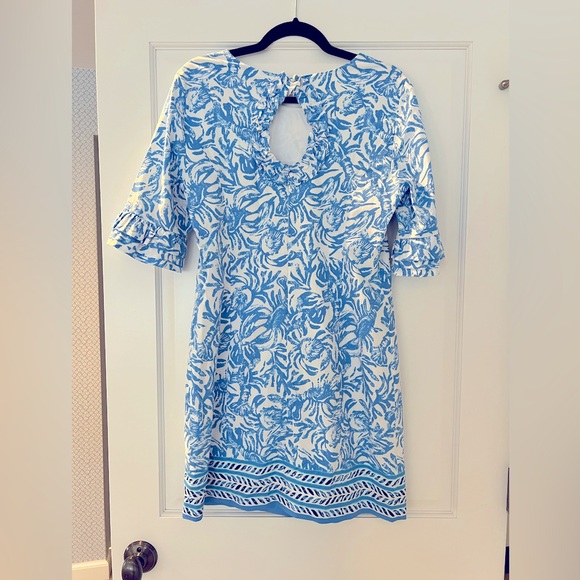 Lilly Pulitzer Blue Fiesta Stretch Dress - Picture 8 of 11